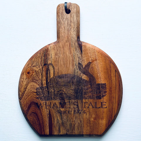 Bevel Board with Whale's Tale Logo