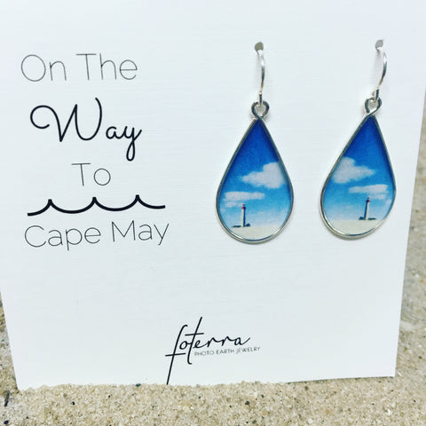 CAPE MAY LIGHTHOUSE - EARRING