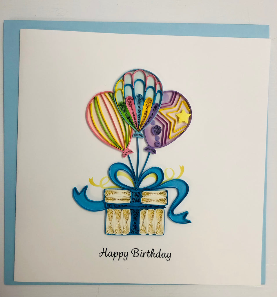 Balloon Surprise card