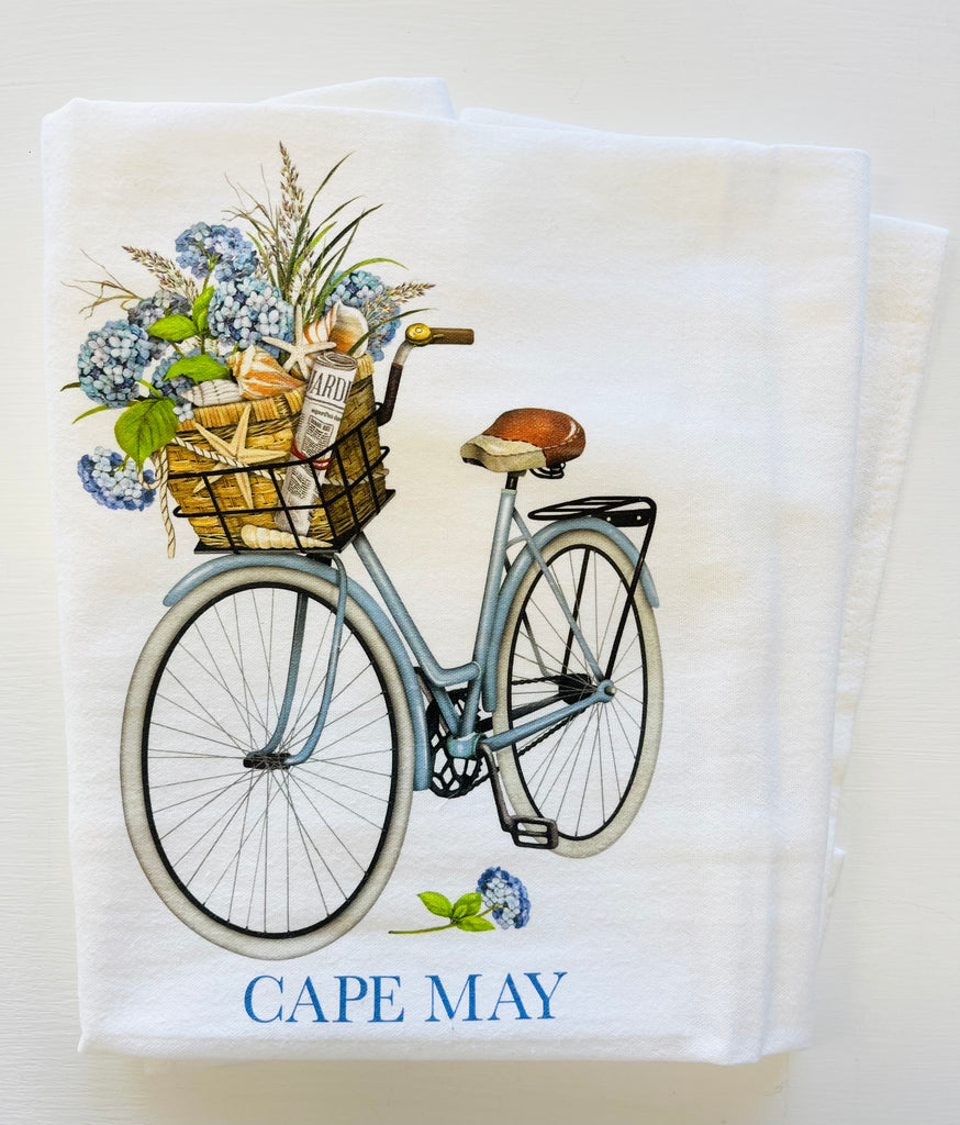 Hydrangea Bike Towel