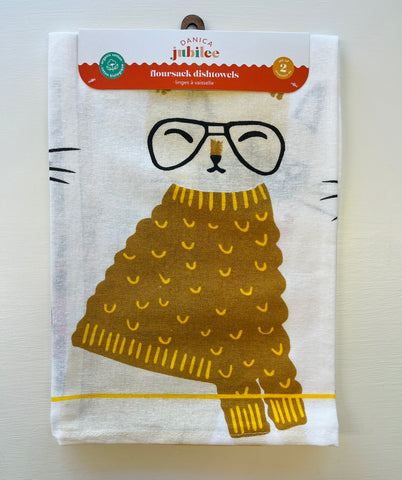 Cat Floursack Towel