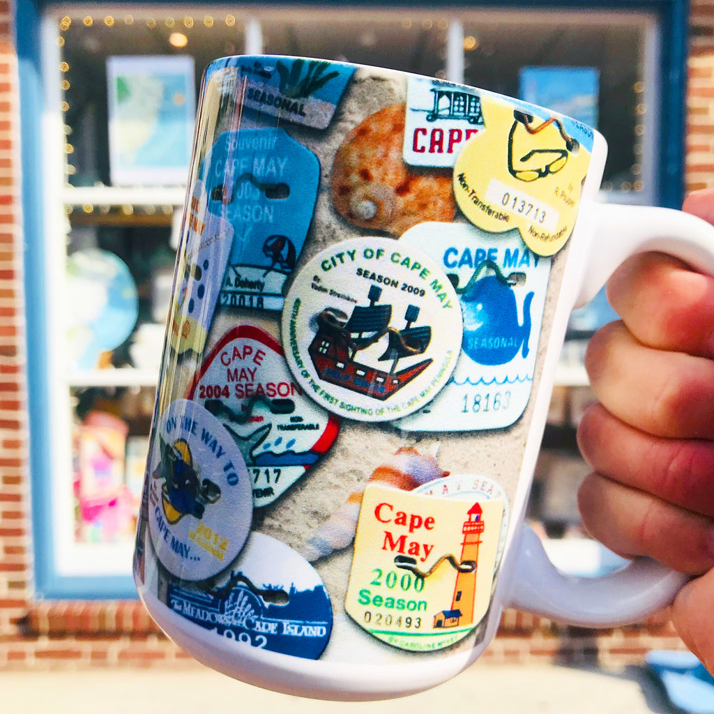 Cape May Beach Tag Mug