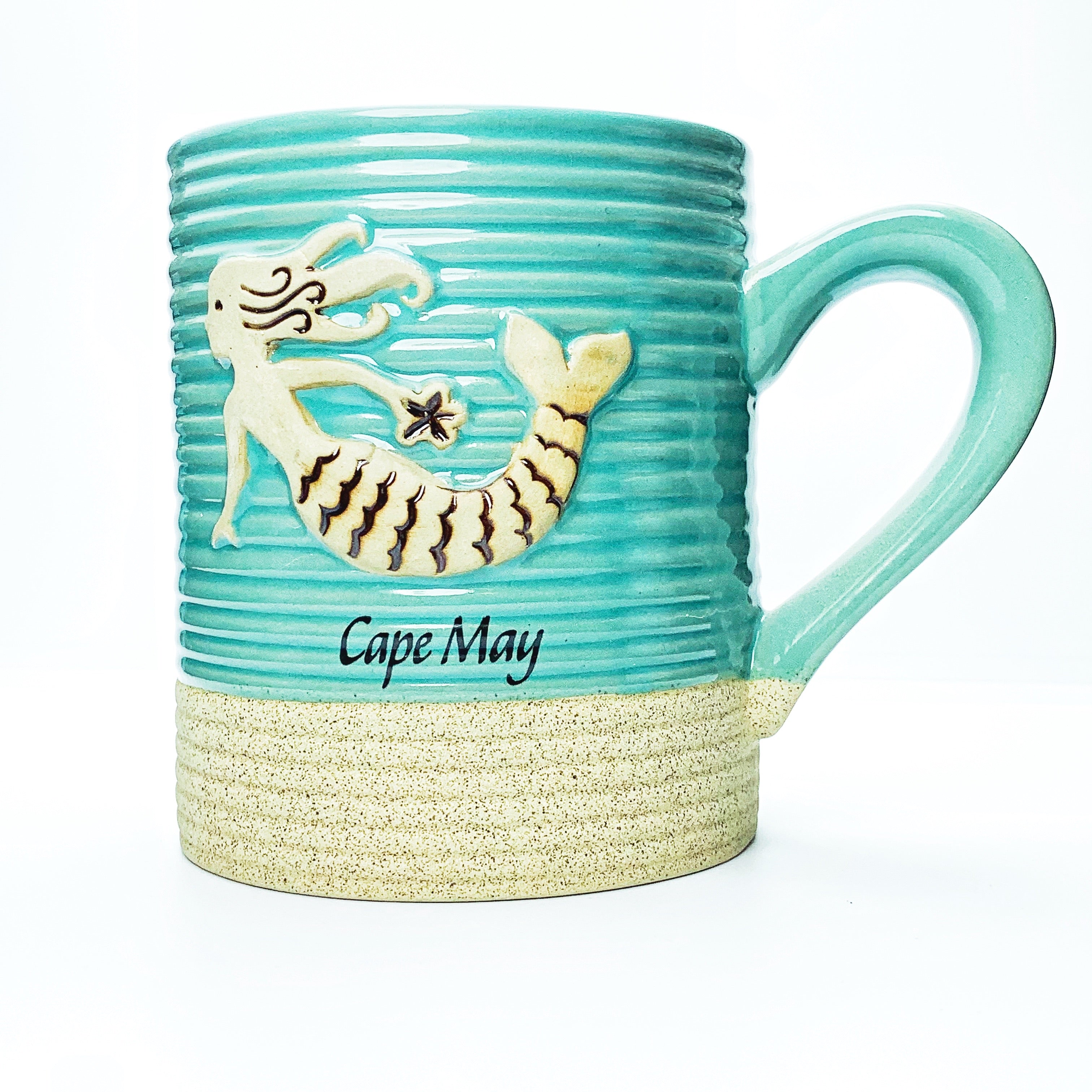 Salty Mermaid Pottery Mug
