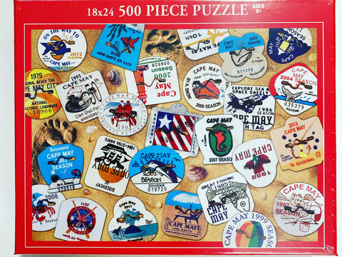 Cape May Beach Tag Puzzle
